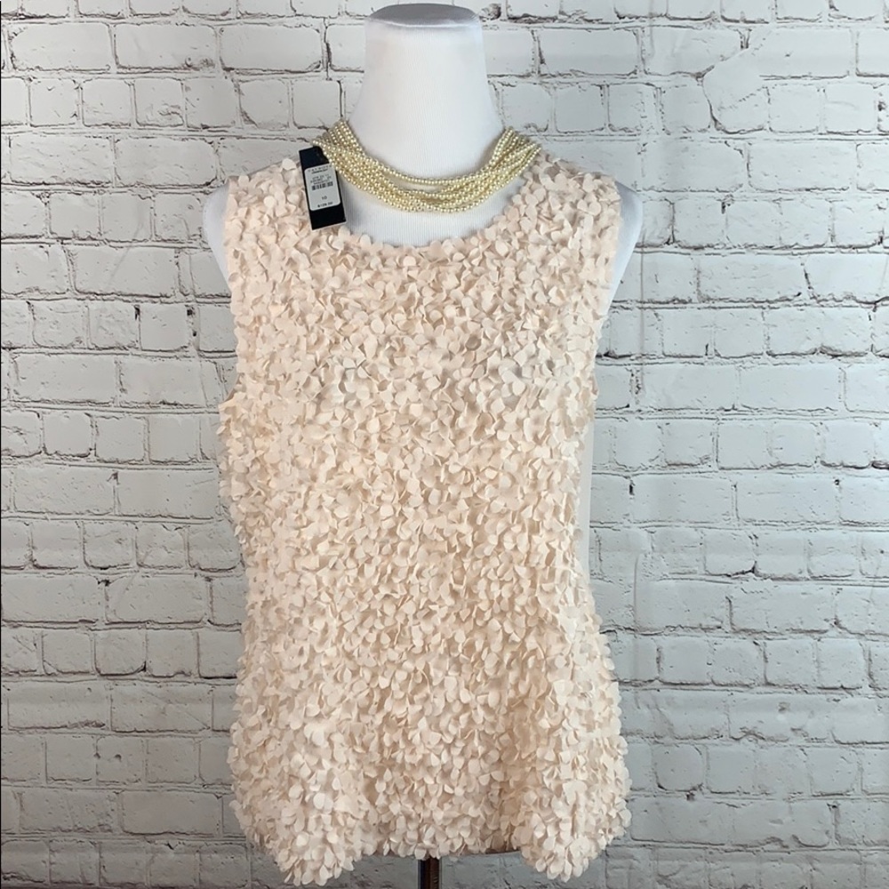 New Talbots Women’s Pink Sleeveless Blouse Size 10